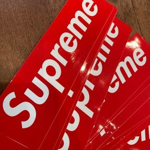 SUPREME stickers 5 $15